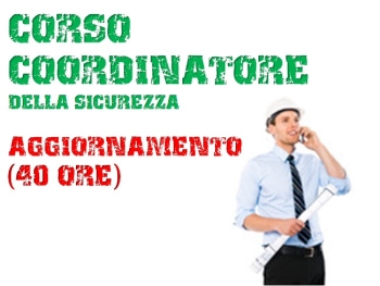 Corso coordinatore sicurezza